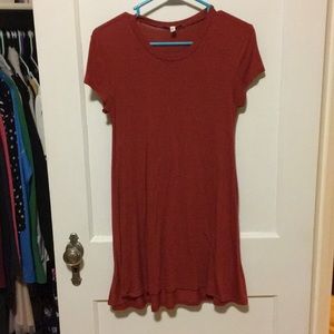 Express One Eleven tee shirt swing dress